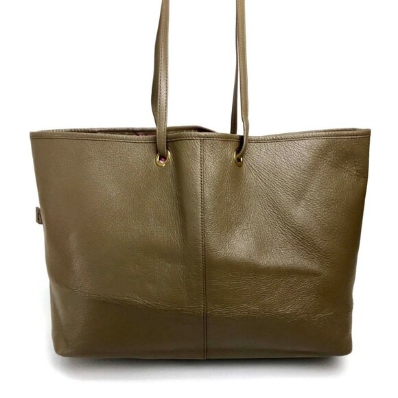 YVES SAINT LAURENT Pink Leather Tote Bag - Picture 2 of 10